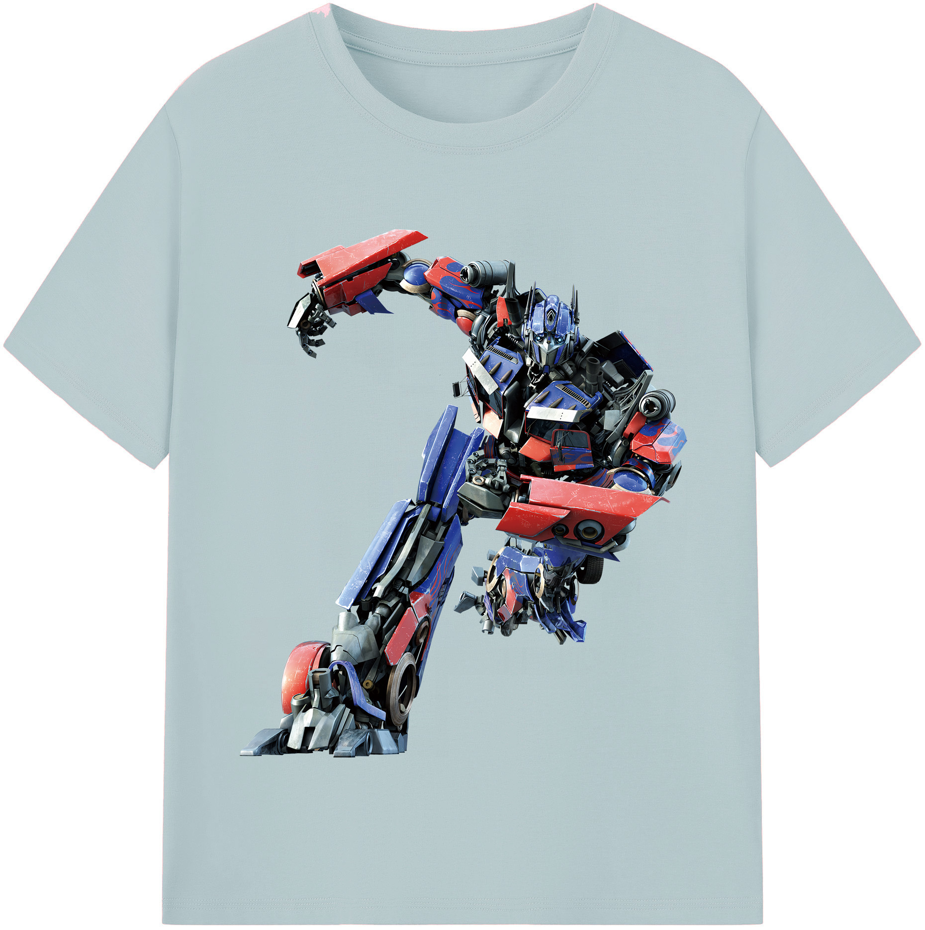 （画像用） Transformers トランスフォーマー 綿100％半袖Tシャツ（フロントプリント）
